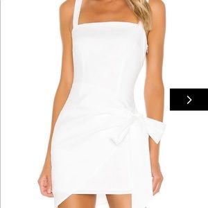 Superdown Macie Wrap Mini Dress